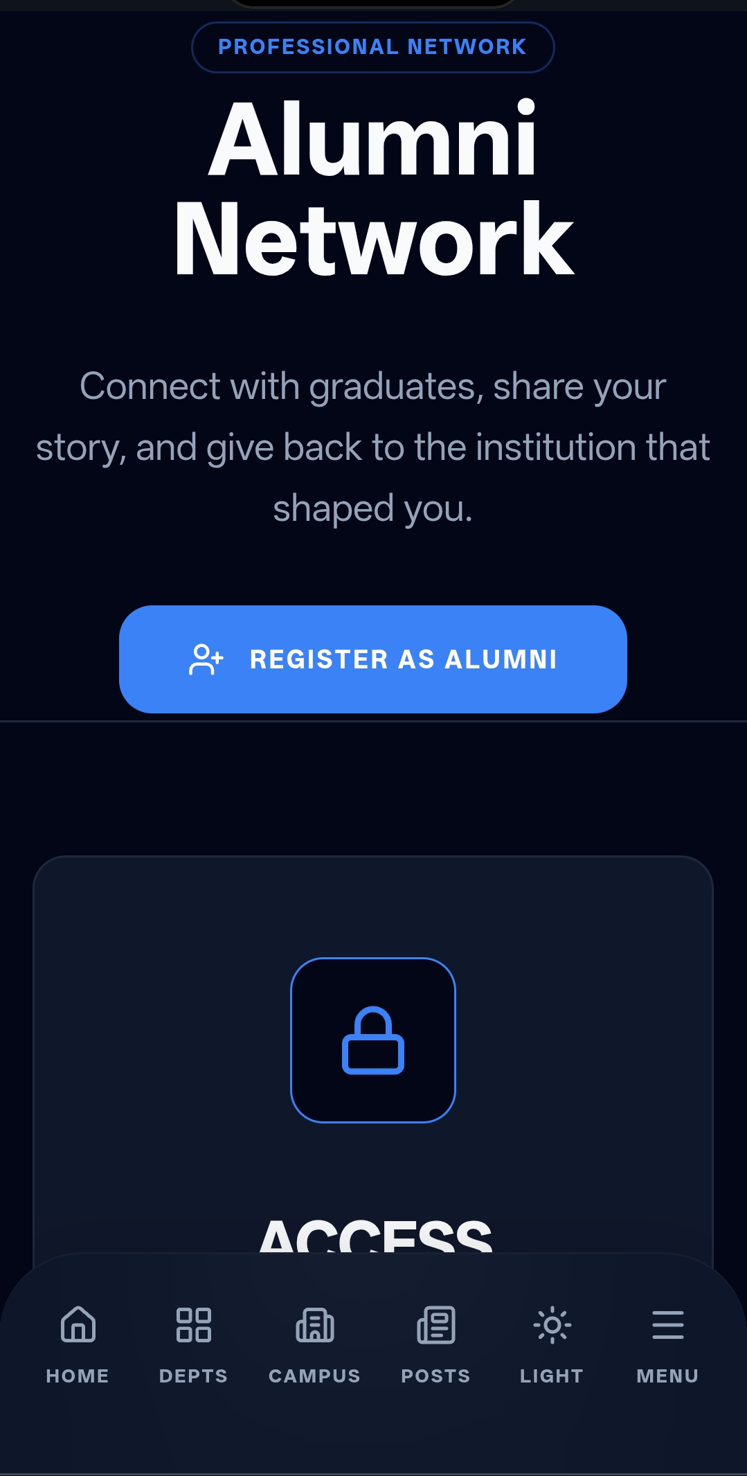 Alumni network